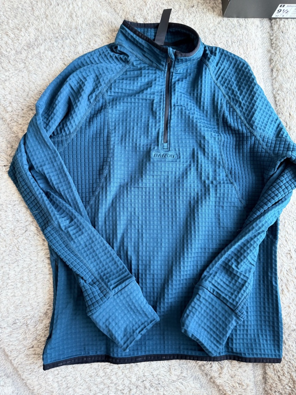 MEN'S CALDOGRID™ QUARTER ZIP - STORM